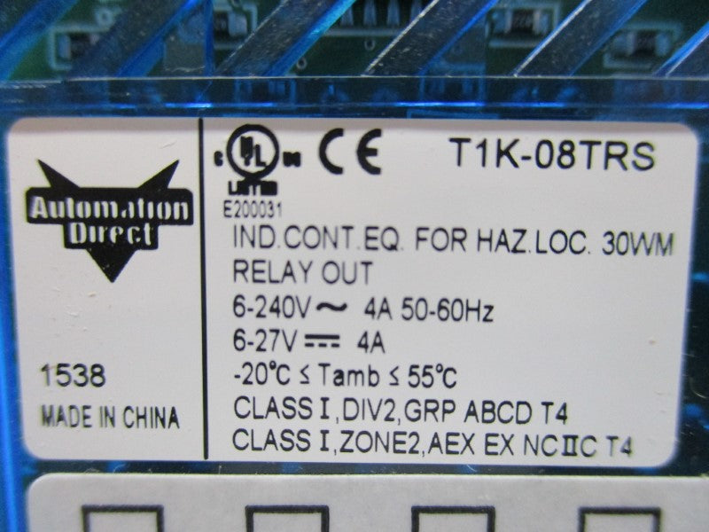 AUTOMATION DIRECT T1K-08TRS  NSMP