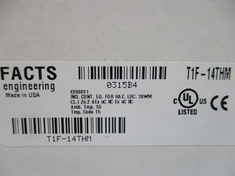 FACTS ENGINEERING T1F-14THM  NSFS