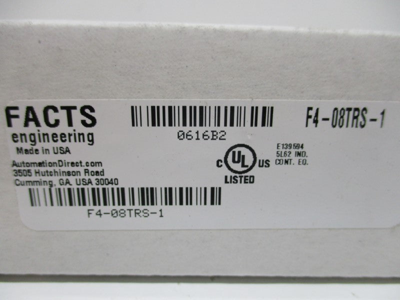 FACTS ENGINEERING F4-08TRS-1  NSFS