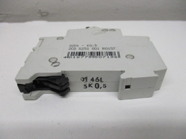 ABB S201-K0.5 CIRCUIT BREAKER 0.5A 488VAC  UNMP