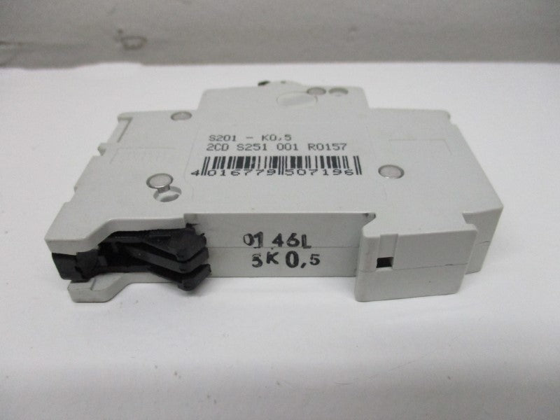 ABB S201-K0.5 CIRCUIT BREAKER 0.5A 488VAC  UNMP