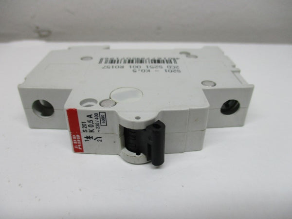 ABB S201-K0.5 CIRCUIT BREAKER 0.5A 488VAC  UNMP