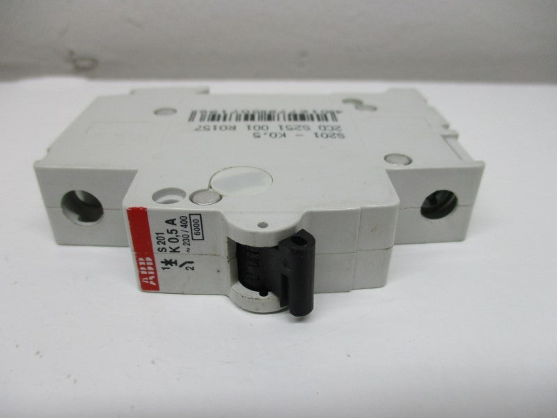 ABB S201-K0.5 CIRCUIT BREAKER 0.5A 488VAC  UNMP
