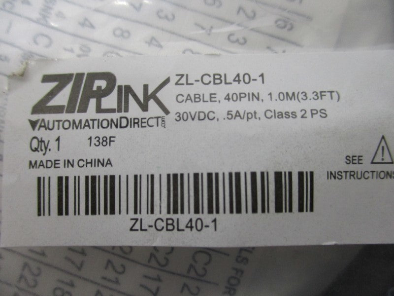 ZIPLINK  ZL-CBL40-1  NSMP