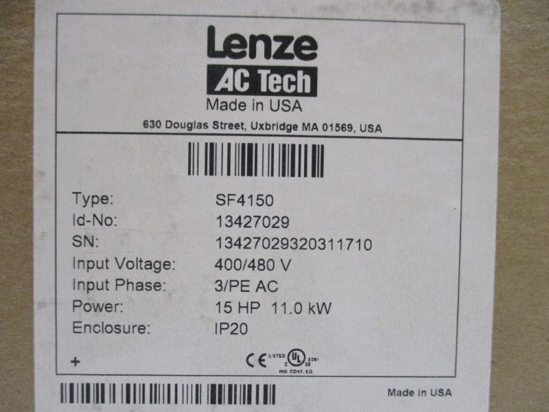 LENZE SF4150 * FACTORY SEALED *