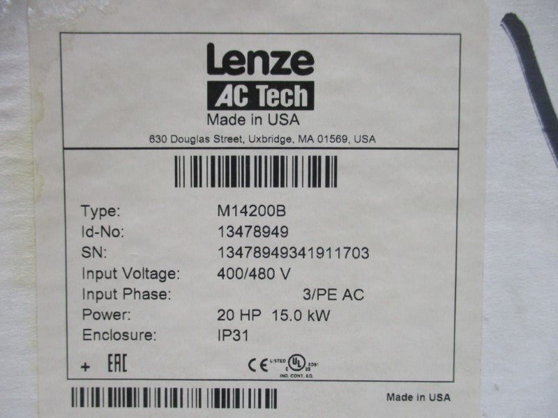 LENZE M14200B * FACTORY SEALED *