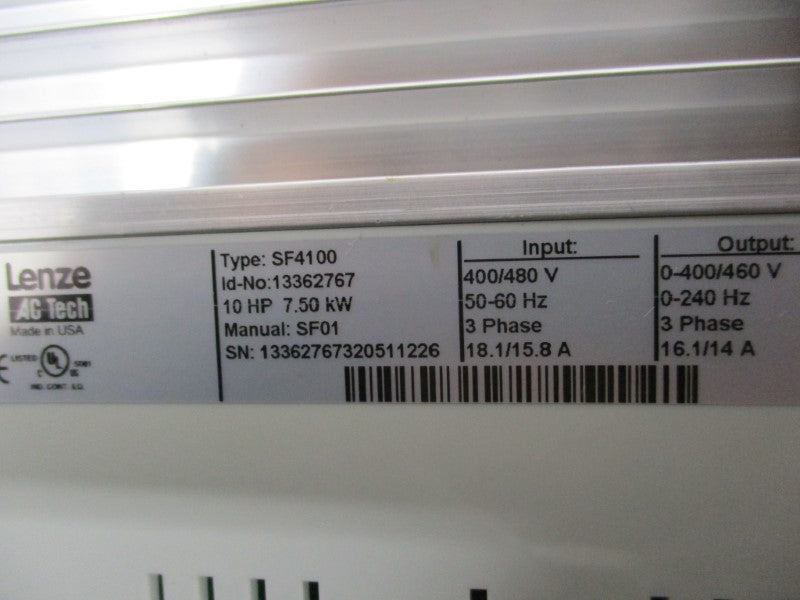 LENZE SF4100 * USED *