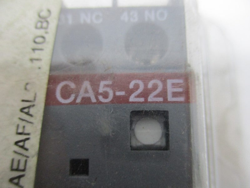 ABB CA5-22E (PKG OF 2) * NEW IN ORIGINAL PACKAGE *