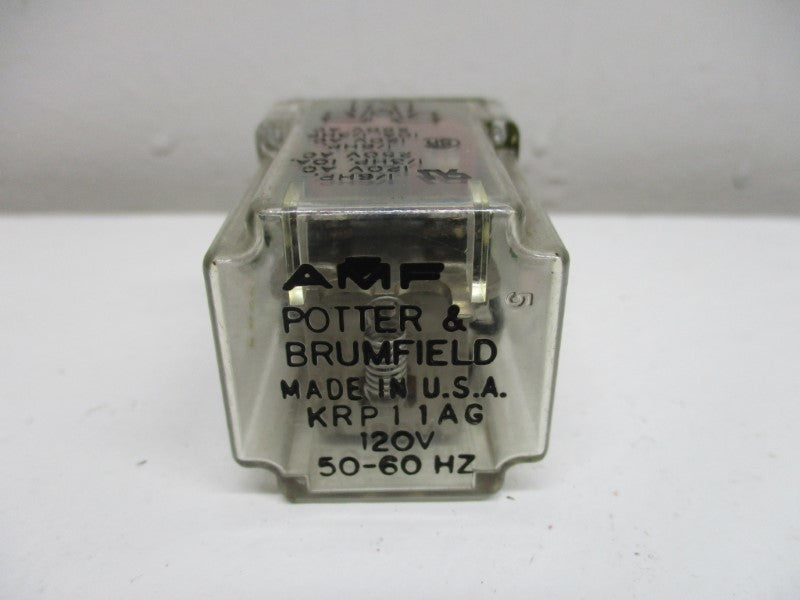 POTTER & BRUMFIELD KRP11AG RELAY 250VAC 10A  UNMP