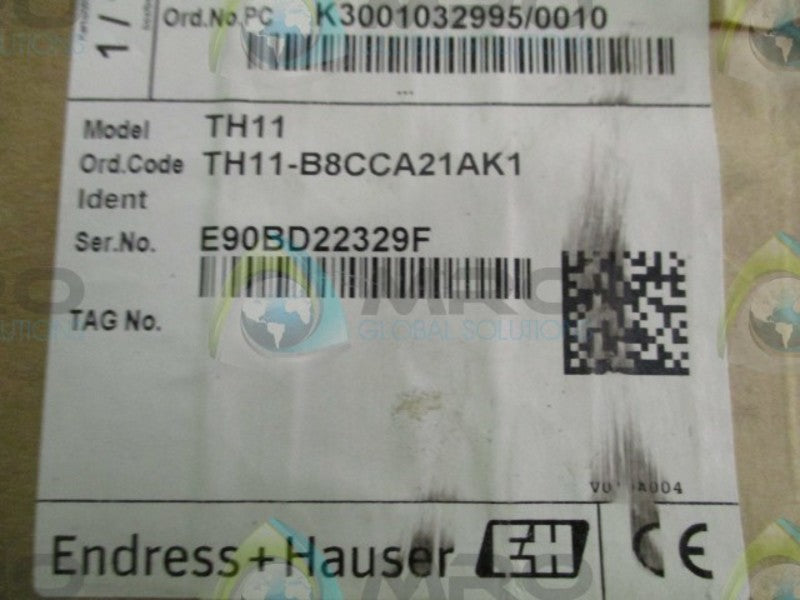 LOT OF 4 ENDRESS+HAUSER TH11-B8CCA21AK1 SENSOR *NEW IN BOX*