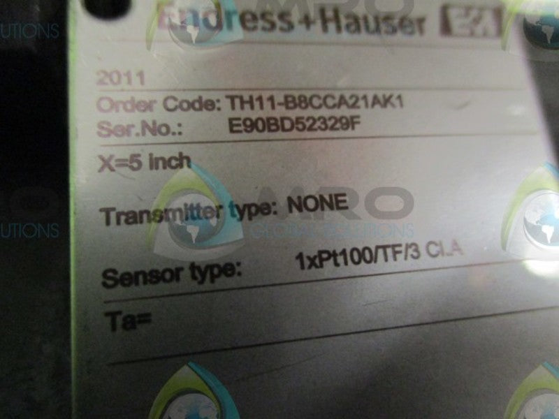 LOT OF 4 ENDRESS+HAUSER TH11-B8CCA21AK1 SENSOR *NEW IN BOX*