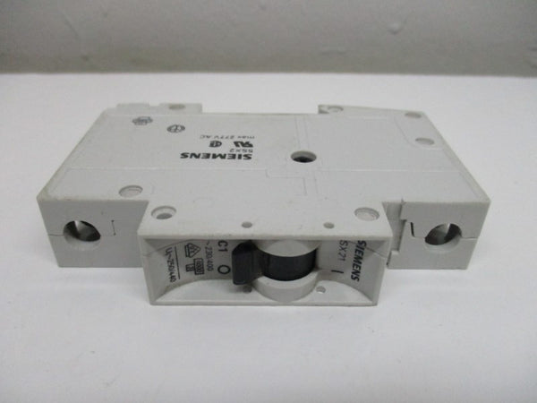SIEMENS 5SX2-101-8 CIRCUIT BREAKER 1A 277VAC  UNMP
