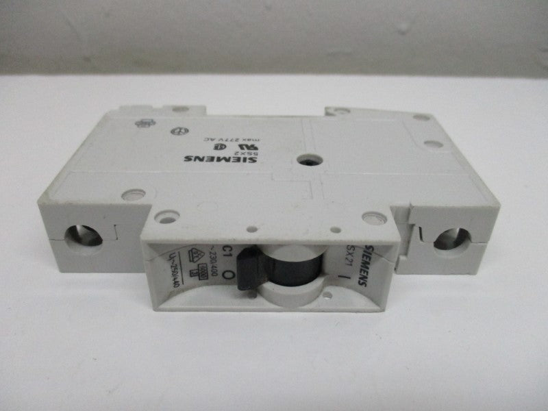 SIEMENS 5SX2-101-8 CIRCUIT BREAKER 1A 277VAC  UNMP
