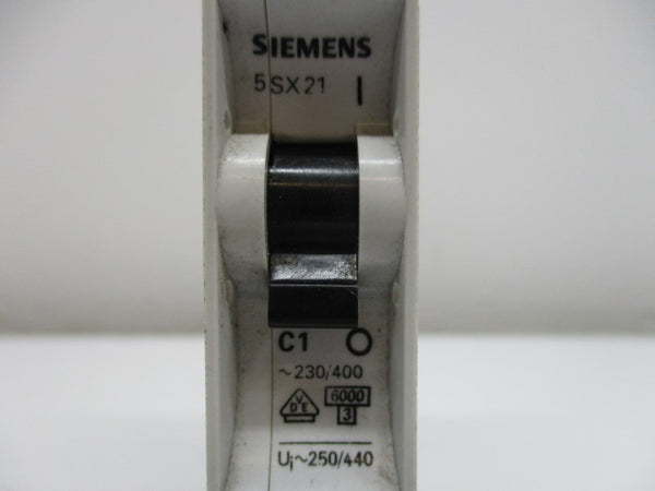 SIEMENS 5SX2-101-8 CIRCUIT BREAKER 1A 277VAC  UNMP