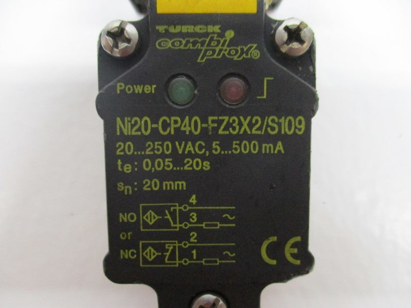 TURCK NI20-CP40-FZ3X2/S109 (AS PICTURED)  UNMP