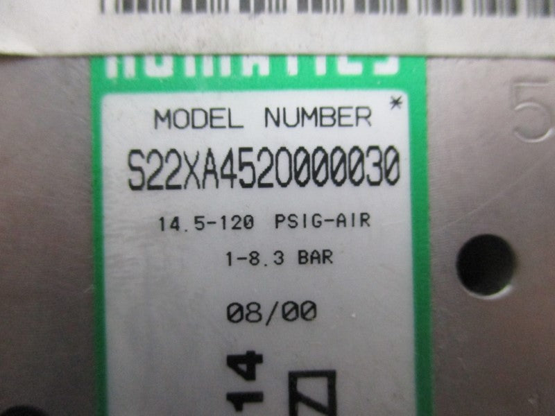 NUMATICS S22XA452O000030  NSNP
