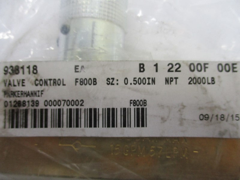 PARKER F800B * NEW IN FACTORY BAG *