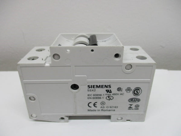 SIEMENS 5SX2-206-7 CIRCUIT BREAKER 6A 480VAC  NSNP