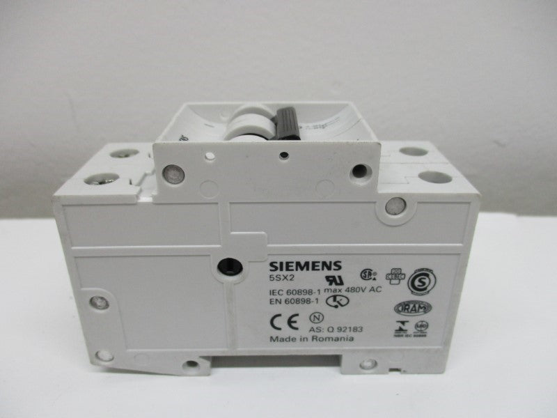 SIEMENS 5SX2-206-7 CIRCUIT BREAKER 6A 480VAC  NSNP