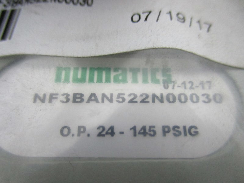 NUMATICS NF3BAN522N00030 * NEW IN FACTORY BAG *