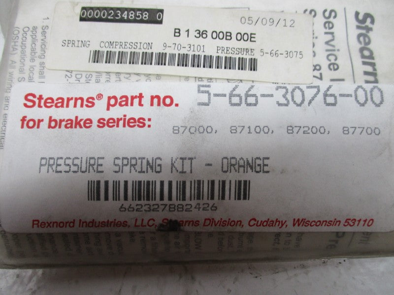 STEARNS 5-66-3076-00  NSMP