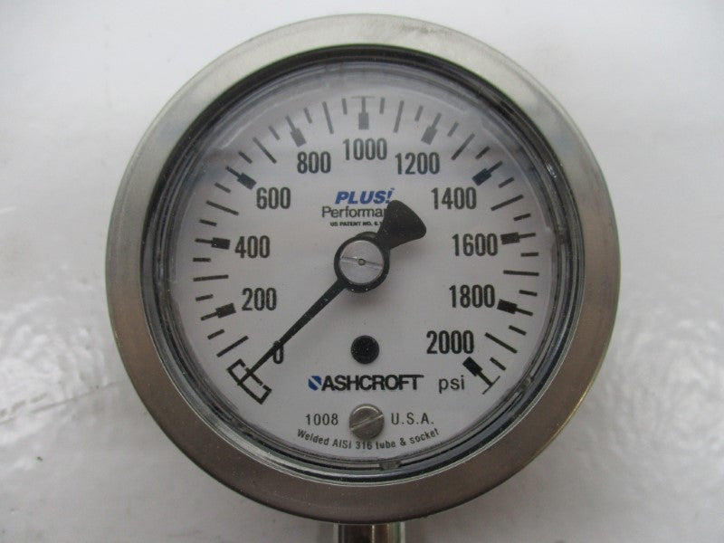 ASHCROFT 63-1008-S-02L-2000#-XLL  NSMP