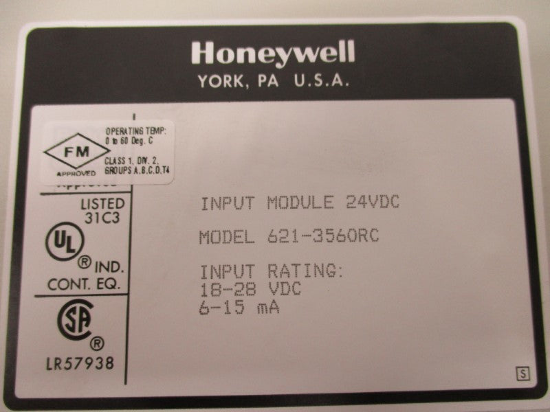 HONEYWELL 621-3560RC NSMP