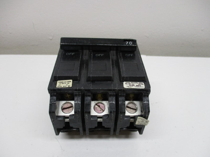 GENERAL ELECTRIC THQB32070 CIRCUIT BREAKER 70A 240V UNMP