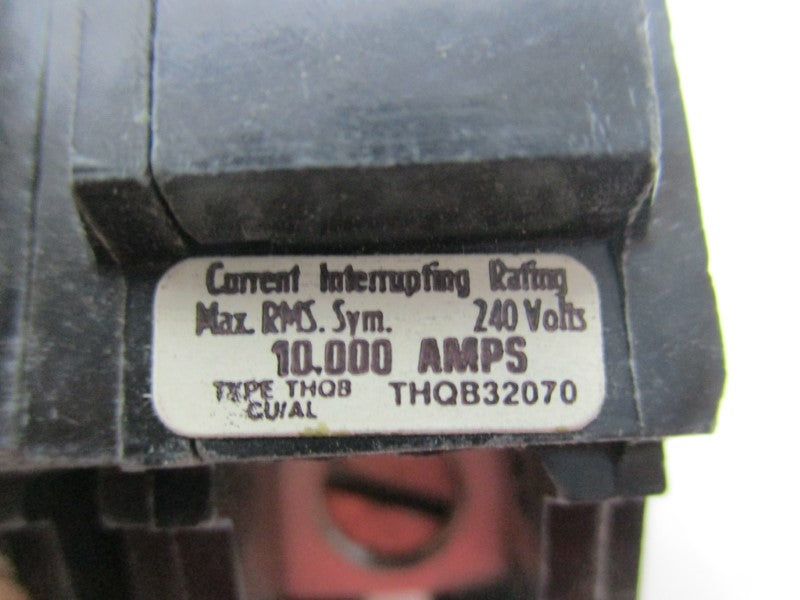 GENERAL ELECTRIC THQB32070 CIRCUIT BREAKER 70A 240V UNMP