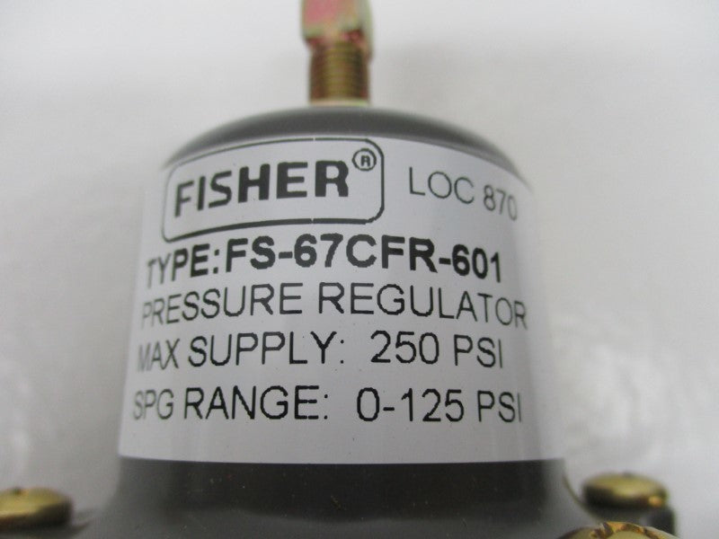 FISHER FS-67CFR-601 0-125 PSI NSMP