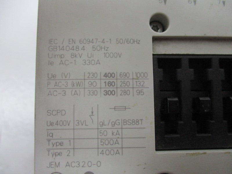 SIEMENS 3RT1066-6AF36 400V UNMP