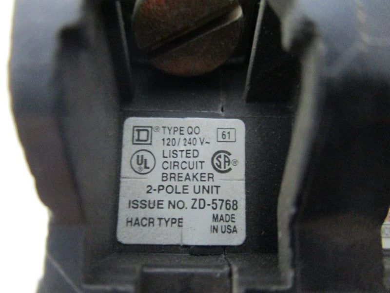SQUARE D QO-230 CIRCUIT BREAKER 30A 240V NSNP