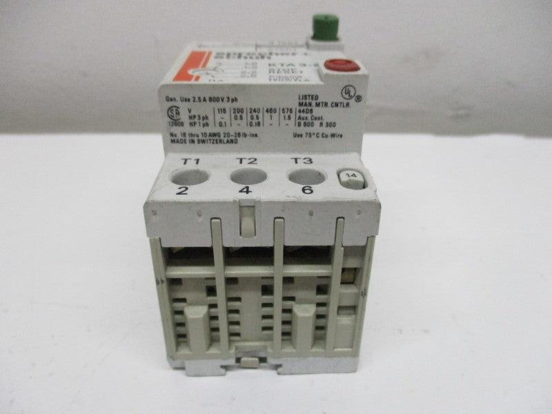 SPRECHER+SCHUH KTA3-25-2.5A UNMP