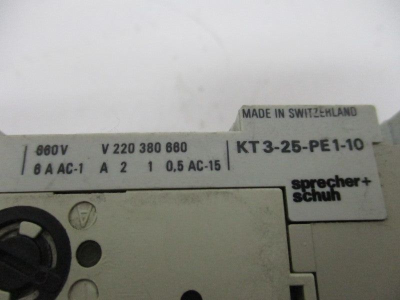 SPRECHER+SCHUH KTA3-25-2.5A UNMP