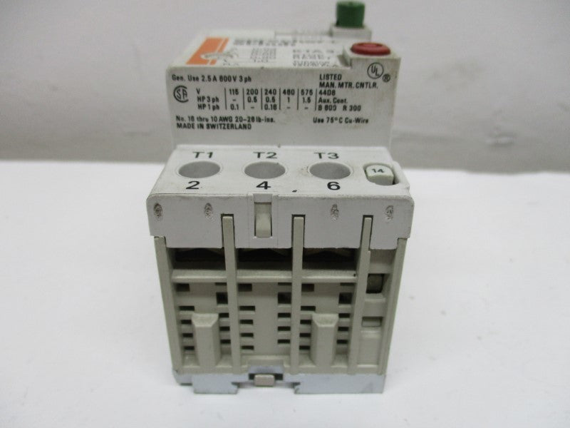 SPRECHER+SCHUH KTA3-25-1A 0.63-1.0A UNMP