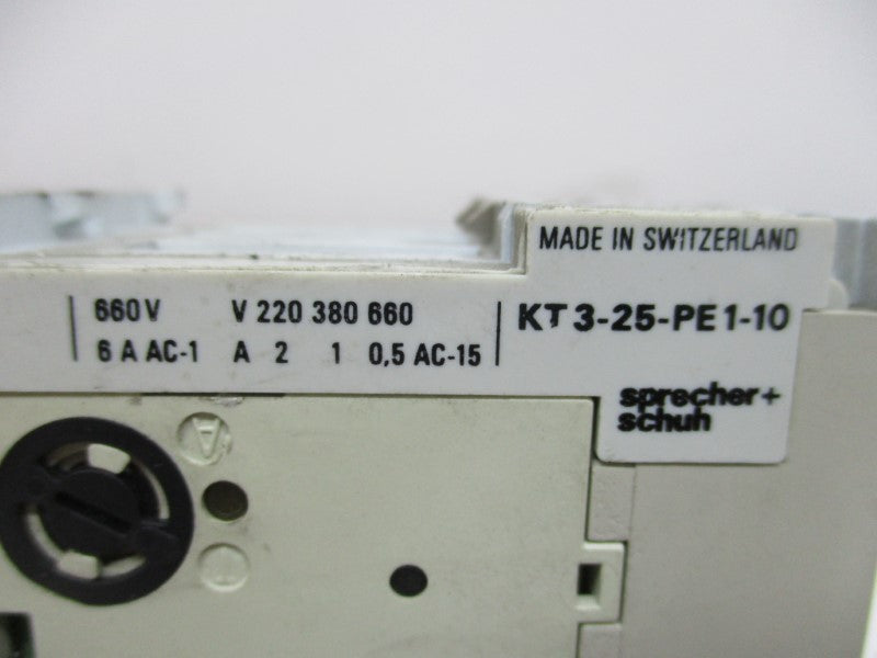 SPRECHER+SCHUH KTA3-25-1A 0.63-1.0A UNMP