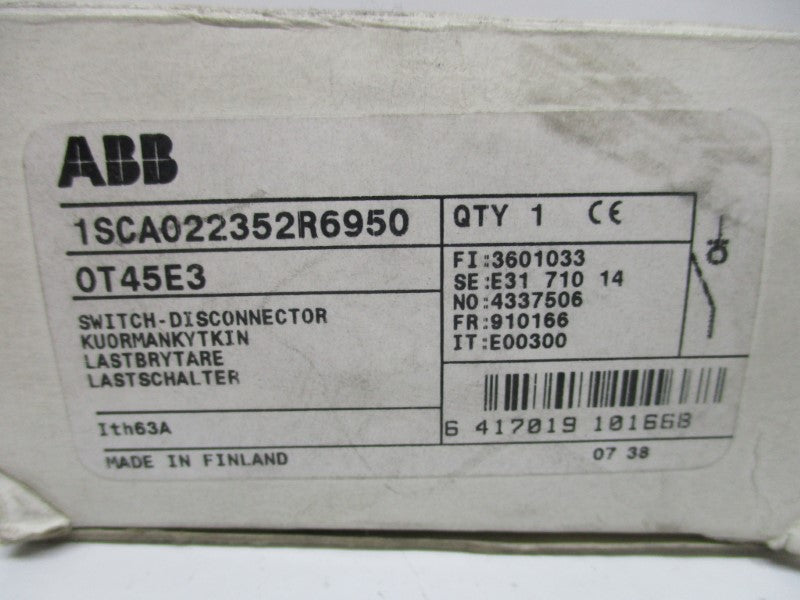 ABB OT45E3 NSMP