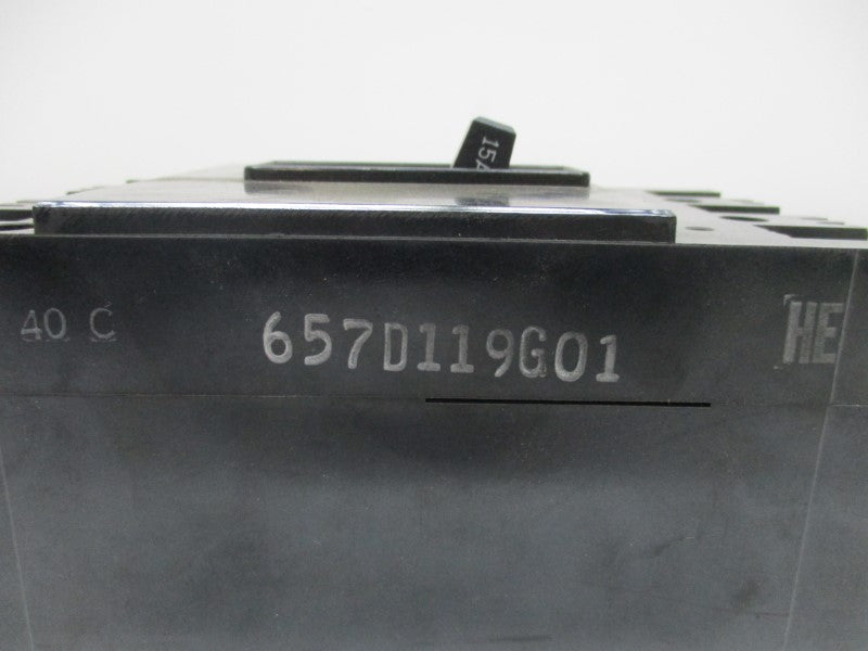 WESTINGHOUSE EH3015 CIRCUIT BREAKER 15A 480V * NSMP