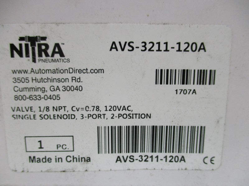 NITRA AVS-3211-120A NSMP