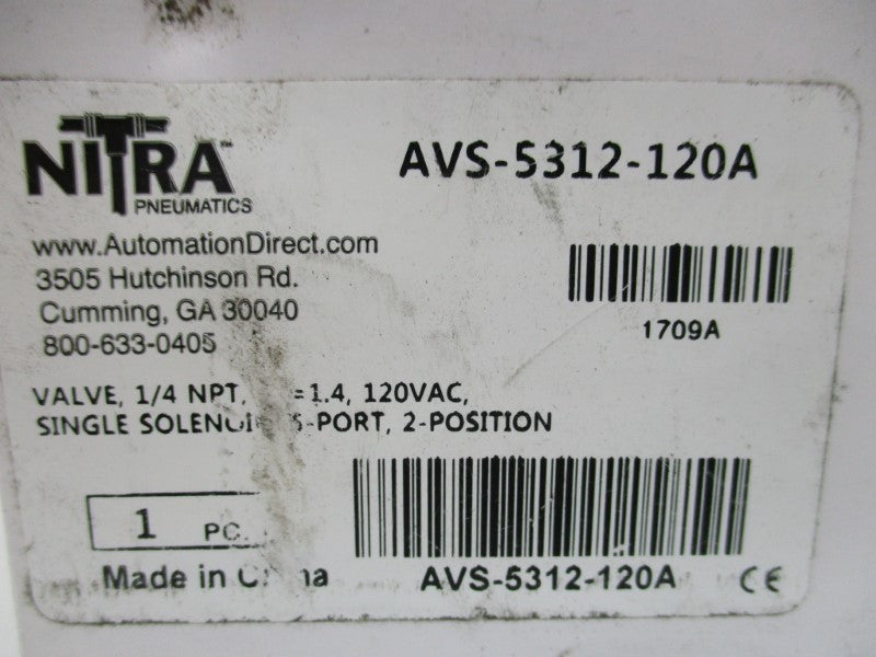 NITRA AVS-5312-120A NSMP