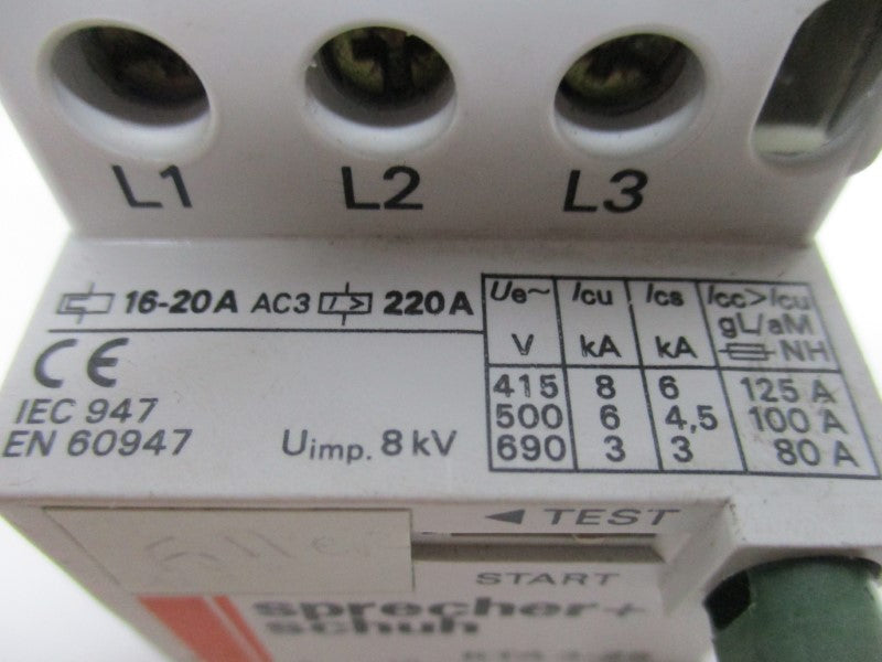SPRECHER+SCHUH KTA3-25-20A UNMP