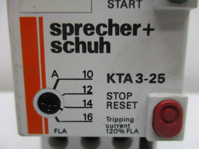 SPRECHER+SCHUH KTA3-25-16A 10-16A UNMP