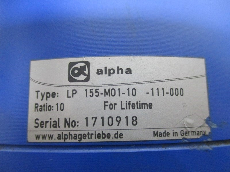 WITTENSTEIN LP155-M01-10-111-000 UNMP