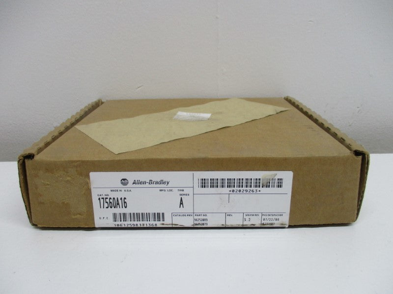 ALLEN BRADLEY 1756-OA16 SER. A F/W 3.2 DATE: 2008 NSFS