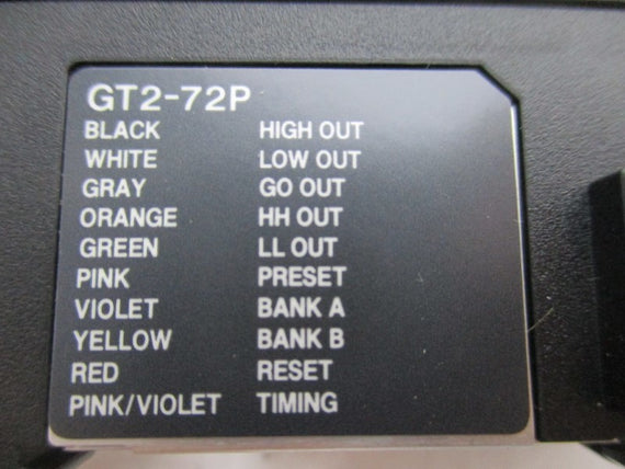 KEYENCE GT2-72P NSMP