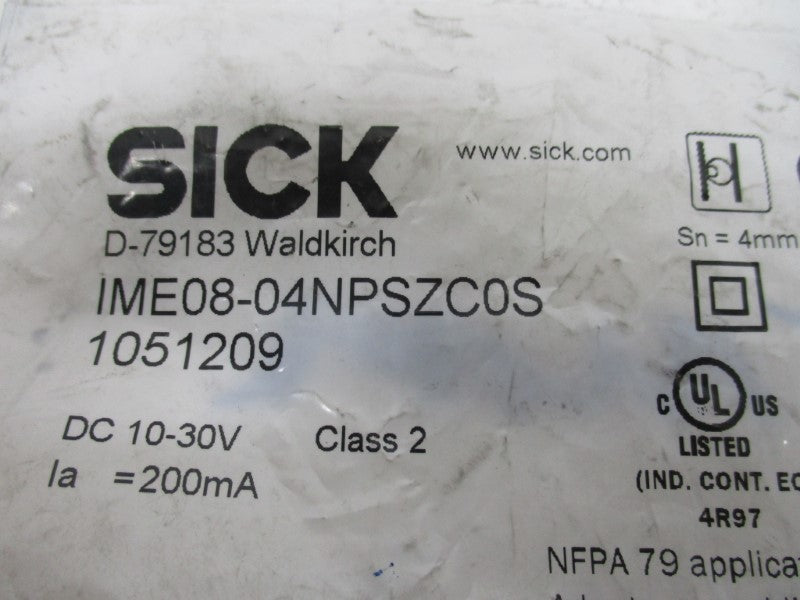 SICK IME08-04NPSZC0S NSMP