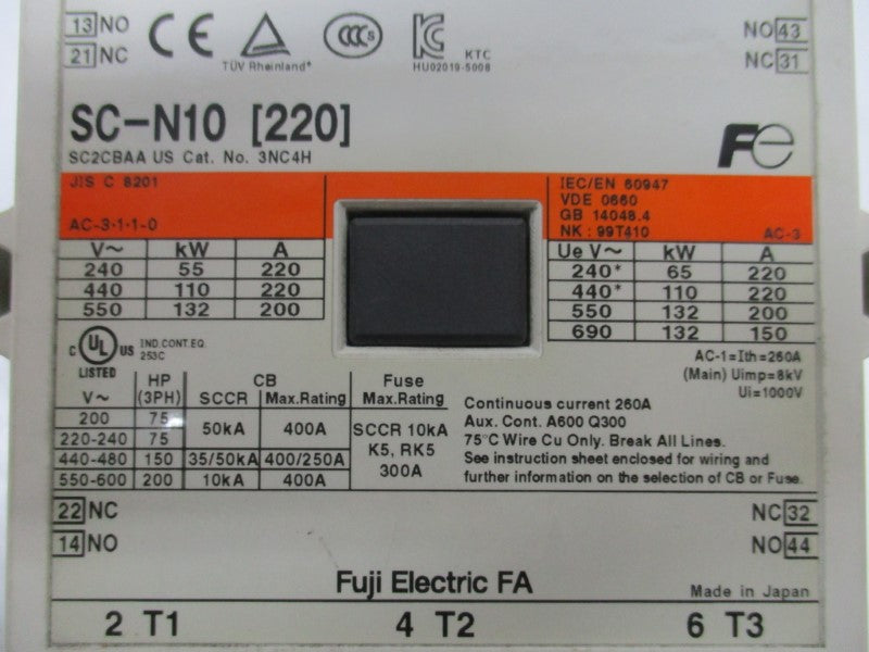 FUJI SC-N10 127V NSNP