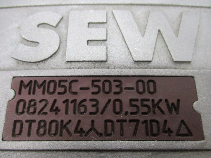 SEW EURODRIVE MFP32D/MM15C-503-00/Z28F0/AF0 UNMP