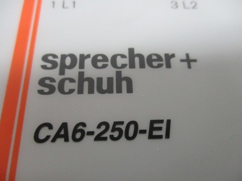 SPRECHER+SCHUH CA6-250-EI-11-120 130V NSMP