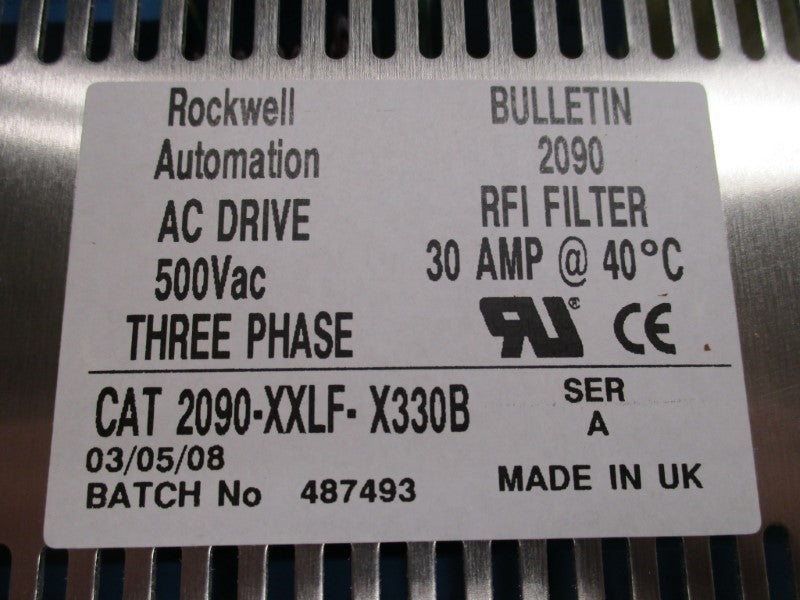 ALLEN BRADLEY 2090-XXLF-X330B SER. A NSMP
